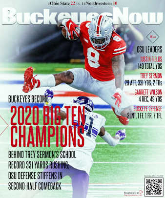 Big Ten Title Postgame Graphic